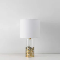 Sklep Kaja Stylowa lampka do eleganckiego salonu LP-818/1T WH z serii SUNFLOWER