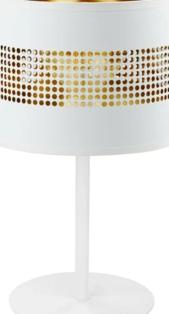 Sklep Kaja Stylowa lampka do salonu i sypialni TK 5056 TAGO WHITE | Kaja