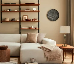 Sklep Kaja Stylowa lampka stołowa do salonu TB-84678-AB MOREN | Kaja Oświetlenie