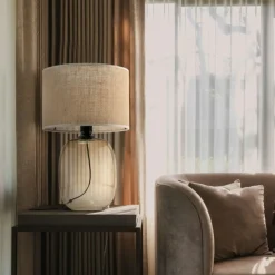 Sklep Kaja Stylowa lampka stołowa do salonu TK 5986 MELODY TOPAZ | Kaja