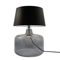 Sklep Kaja Stylowa lampka stołowa na szklanej nodze 5531BK BATUMI | Kaja