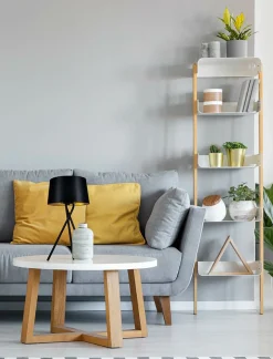 Sklep Kaja Stylowa lampka stołowa w kolorze czarno-złotym K-4357 | Kaja