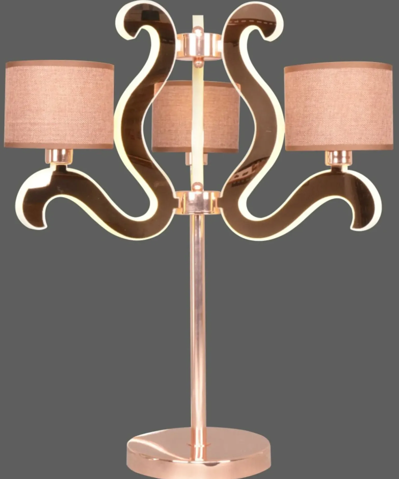 Sklep Kaja Stylowa lampka stołowa z abażurami 43-33925 AMBROSIA | Kaja