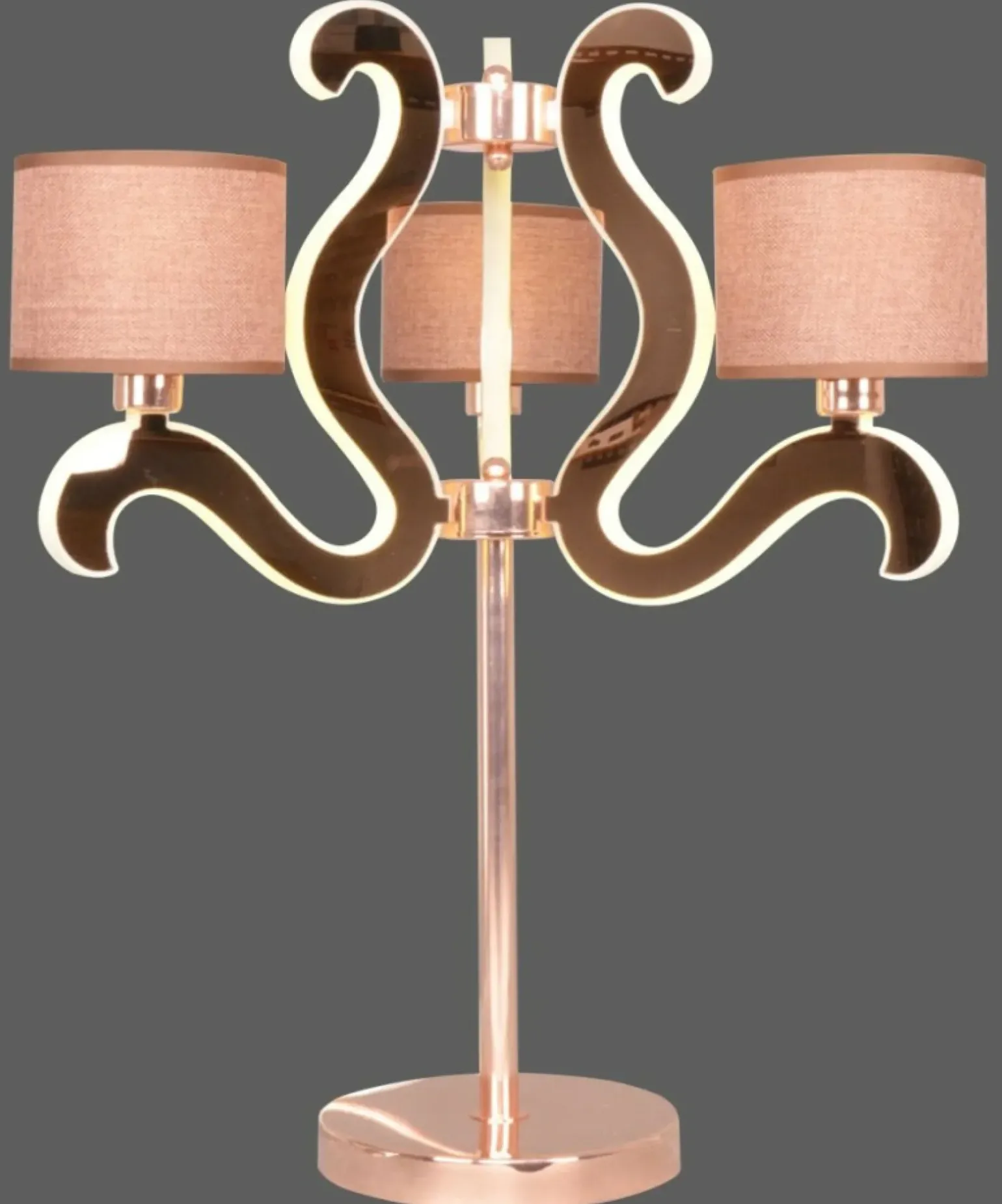 Sklep Kaja Stylowa lampka stołowa z abażurami 43-33925 AMBROSIA | Kaja