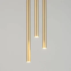 Cheap Stylowa, okrągła lampa wisząca z tubami G9 SIG 33624 SOPEL | Kaja Żyrandole Nowoczesne