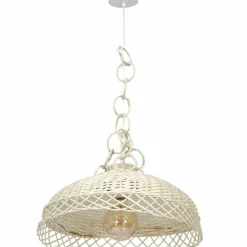 Best Stylowa, pleciona lampa wisząca w stylu boho MLP7997 VIMINI | Kaja Żyrandole Nowoczesne