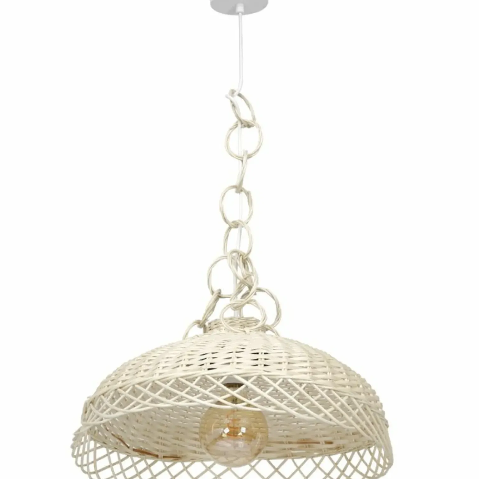 Best Stylowa, pleciona lampa wisząca w stylu boho MLP7997 VIMINI | Kaja Żyrandole Nowoczesne