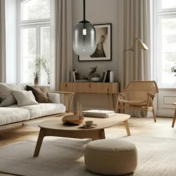 Store Stylowa, pojedyncza lampa wisząca do kuchni ML0322 ALIAS | Kaja Żyrandole Nowoczesne