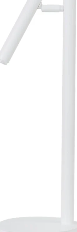 Sklep Kaja Stylowa, prosta, biała lampka biurkowa SIG 50196 z serii SOPEL | Kaja