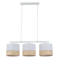 Fashion Stylowa, słomkowa lampa wisząca nad stół TK 4776 PAGLIA NEW | Kaja Żyrandole Nowoczesne