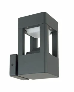 Sklep Kaja Stylowy kinkiet elewacyjny, trzonek GX53 FKW-K100 z serii FAN KWADRAT | Kaja Ośw