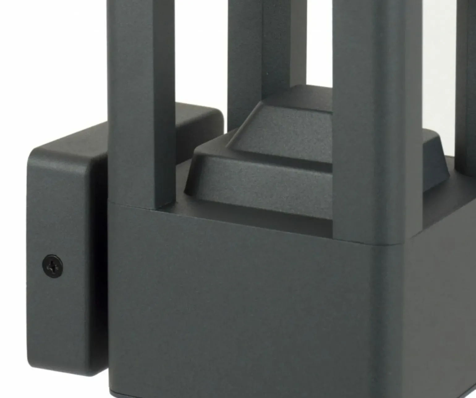 Sklep Kaja Stylowy kinkiet elewacyjny, trzonek GX53 FKW-K100 z serii FAN KWADRAT | Kaja Ośw