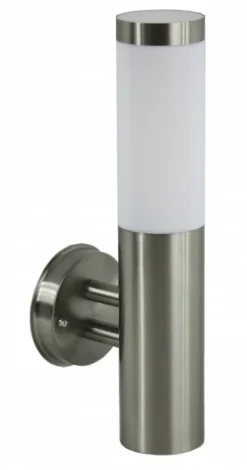 Sklep Kaja Stylowy kinkiet elewacyjny, gwint E27 ST 025 z serii INOX | Kaja Oświetlenie