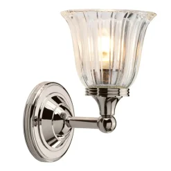 Sklep Kaja Stylowy kinkiet, polerowany nikiel BATH-AUSTEN1-PN z serii AUSTEN