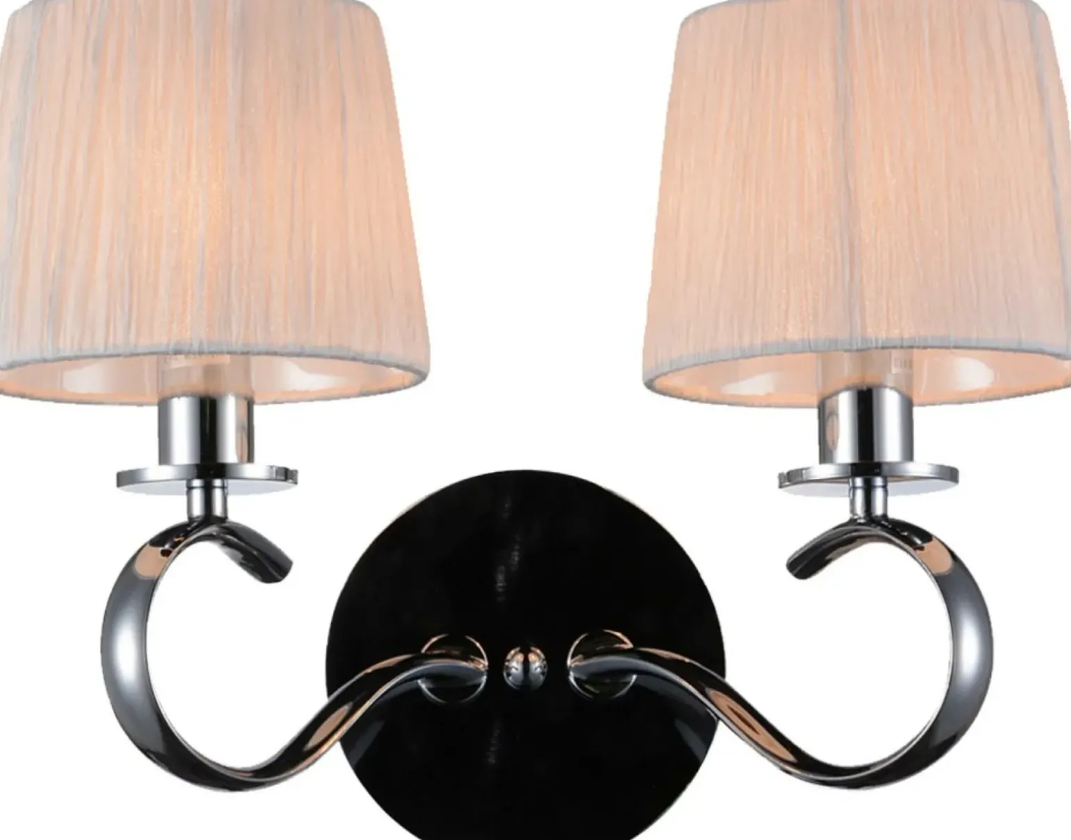 Sklep Kaja Stylowy kinkiet z białymi abażurami 22-21564 CLARA | Kaja Oświetlenie