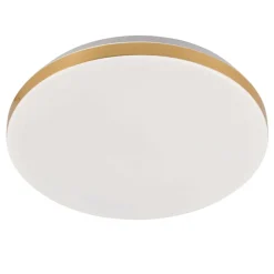 Sklep Kaja Stylowy, okrągły plafon LED do sypialni LP-335/1C M 4GD – BABILON