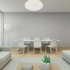 Sklep Kaja Stylowy, okrągły plafon LED do sypialni LP-335/1C M 4GD – BABILON