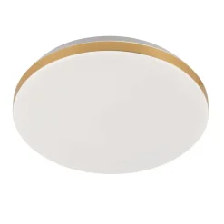 Sklep Kaja Stylowy, okrągły plafon LED do sypialni LP-335/1C M 4GD – BABILON