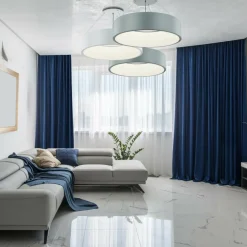 Shop Stylowy żyrandol, okrąg LED LP-622/1P WH MALAGA | Kaja Oświetlenie Żyrandole Nowoczesne