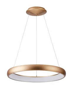 Hot Stylowy żyrandol w kształcie koła z pilotem AZ5064 ANTONIO | Kaja Żyrandole Nowoczesne