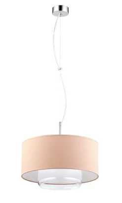 Store Stylowy żyrandol z abażurem i kloszem JUP 1264 AVEO | Kaja Oświetlenie Żyrandole Nowoczesne