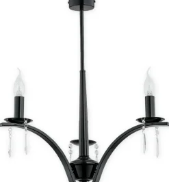 Sklep Kaja Stylowy żyrandol z trzema źródłami światła O2863 W3 CZA | Kaja