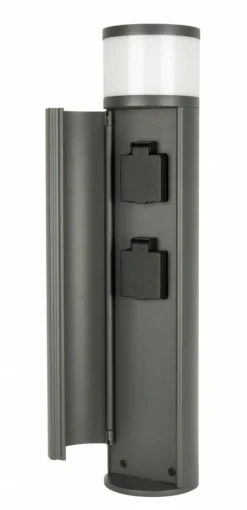 Sklep Kaja Słupek oświetleniowy z gniazdami elektrycznymi EL3113 z serii ELBORN | Kaja Oświ