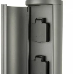 Sklep Kaja Słupek oświetleniowy z gniazdami elektrycznymi EL3113 z serii ELBORN | Kaja Oświ