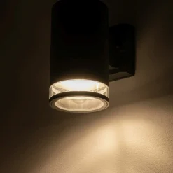 Sklep Kaja Szara, elewacyjna lampa ścienna tuba 10686 ROCK PRO | Kaja Oświetlenie