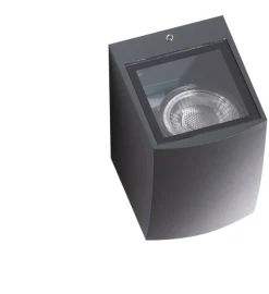 Sklep Kaja Szara lampa ścienna elewacyjna zewnętrzna AZ4344 REZIA | Kaja