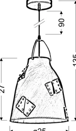 New Szara lampa na regulowanym zwisie 31-43269 PATCH | Kaja Oświetlenie Żyrandole Nowoczesne