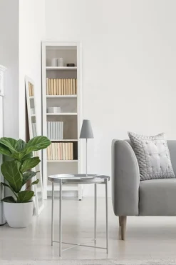 Sklep Kaja Szara lampa stołowa, idealna do gabinetu 7760 | Kaja Oświetlenie