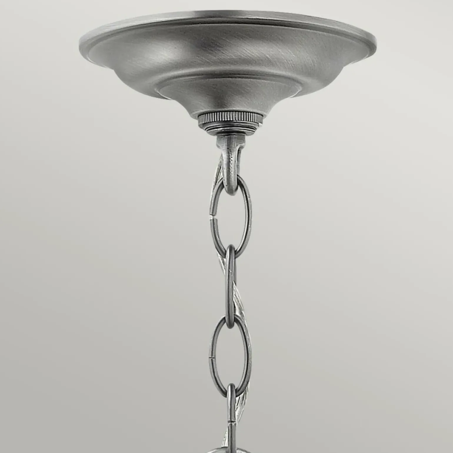 Sklep Kaja Szara lampa wisząca, do jadalni HK-GENTRY-P-M-PW z serii GENTRY