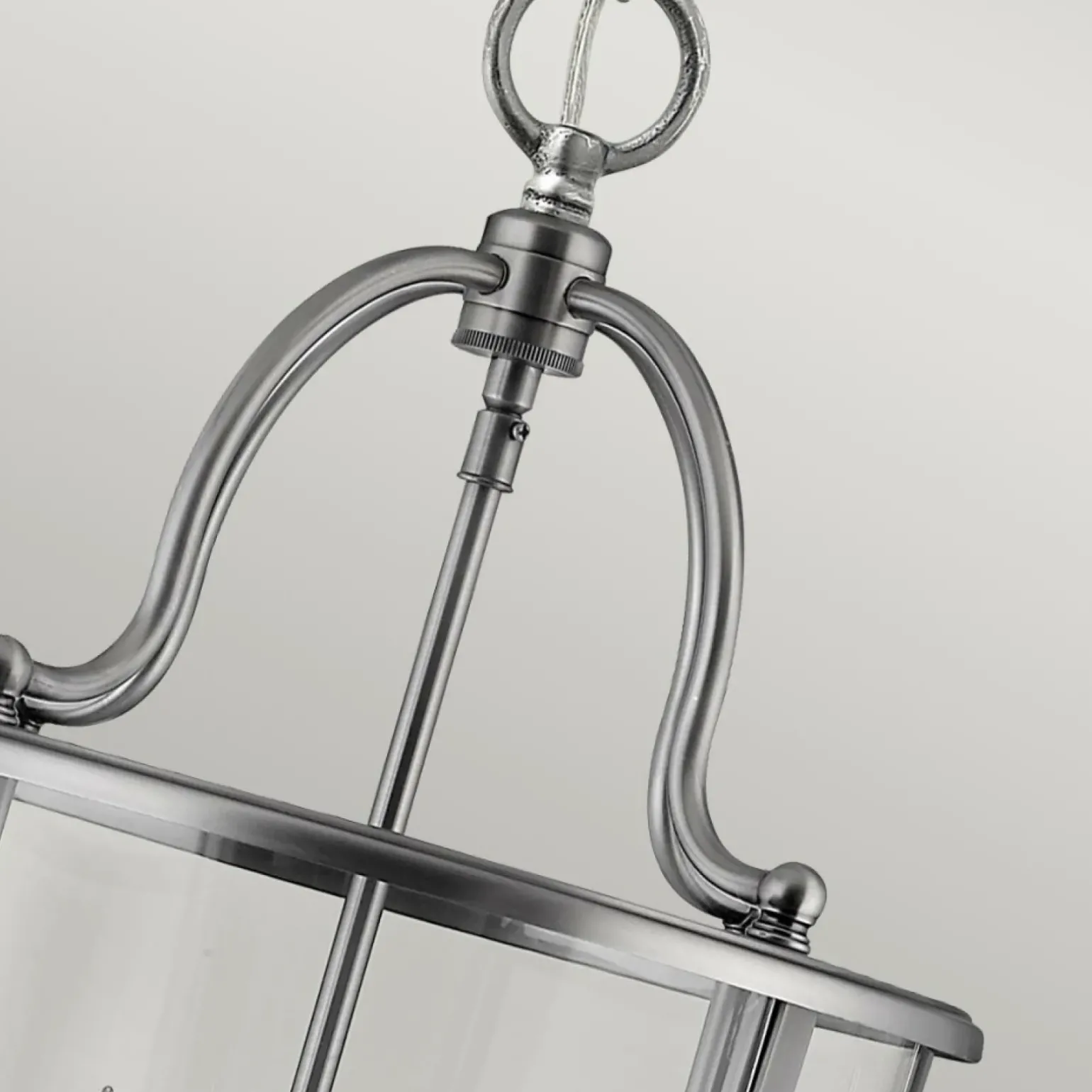 Sklep Kaja Szara lampa wisząca, do jadalni HK-GENTRY-P-M-PW z serii GENTRY