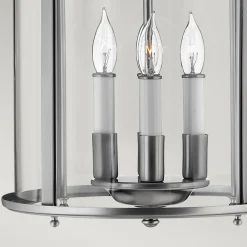 Sklep Kaja Szara lampa wisząca, do jadalni HK-GENTRY-P-M-PW z serii GENTRY