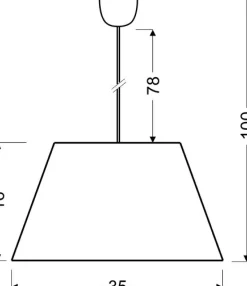 Sklep Kaja Szara lampa ze stożkowym abażurem 31-10001 STANDARD | Kaja Oświetlenie