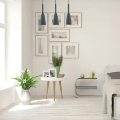 Shop Szara, minimalistyczna lampa wisząca LP-181/3L GR SOLIN | Kaja Żyrandole Nowoczesne