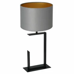 Sklep Kaja Szaro-złota lampka stołowa, do salonu LX 3418 z serii TABLE LAMPS