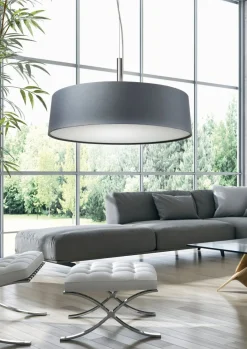 Sklep Kaja Szary, abażurowy zwis z maskownicą 31-46673 BLUM | Kaja Oświetlenie