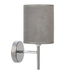 Sklep Kaja Szary kinkiet ścienny, idealny do sypialni 21-27559 z serii YAN | Kaja Oświetlen
