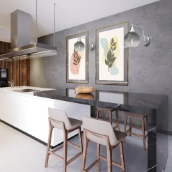 Sklep Kaja Szary kinkiet ścienny ze szklanym kloszem MLP8319 z serii MONTE | Kaja Oświetle