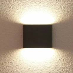 Sklep Kaja Szary, nowoczesny kinkiet LED 4000K LP-1556/1W ANTR z serii SAP