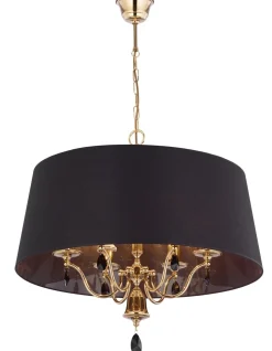 Sklep Kaja Szeroka, czarno-złota lampa wisząca JUP 1796 EGIDA | Kaja Oświetlenie