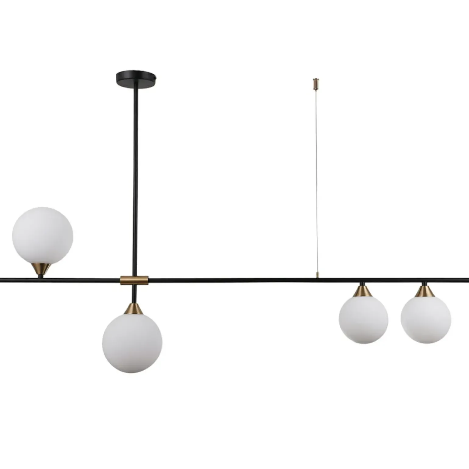 Best Sale Szeroka lampa sufitowa PND-9152-4-OPAL BELMONTE | Kaja Oświetlenie Żyrandole Nowoczesne