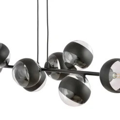 Cheap Szeroka lampa wisząca z małymi kloszami 1229/8 ROSSI | Kaja Żyrandole Nowoczesne