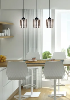 Sklep Kaja Szeroka lampa wisząca z ozdobnymi kloszami 33-53886 COX | Kaja