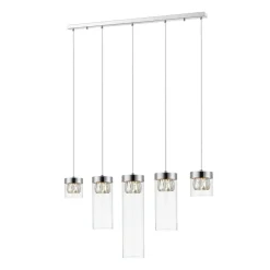 Flash Sale Szeroka listwa sufitowa nad wyspę P0389-05E-B5AC GEM | Kaja Żyrandole Nowoczesne