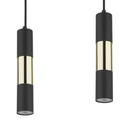 Cheap Szeroka listwa ze smukłymi tubami na zwisach TK 4758 z serii VIVIEN Żyrandole Nowoczesne