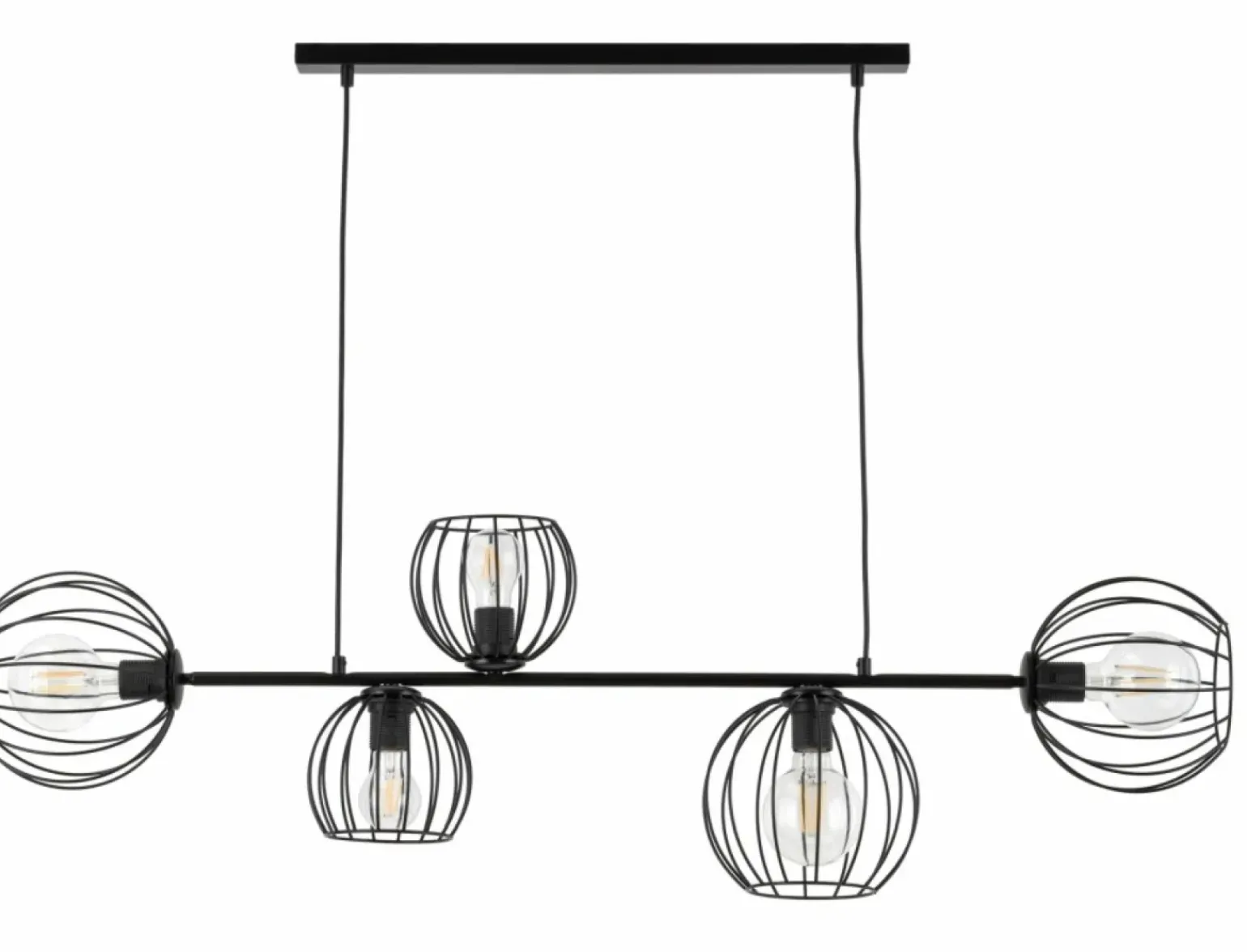 Best Szeroka, minimalistyczna lampa wisząca na listwie SIG 32372 - MADAM Żyrandole Nowoczesne