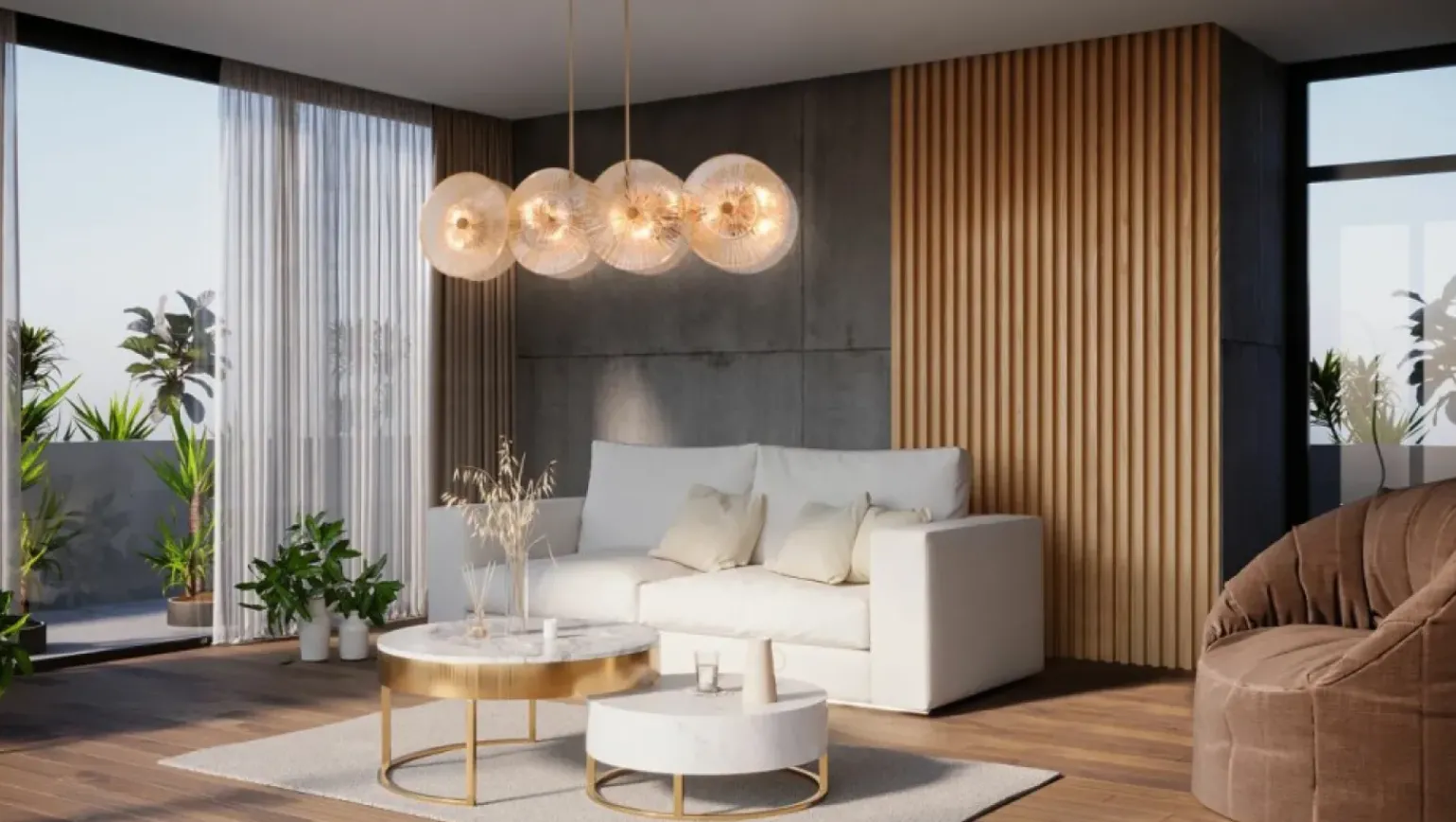 Store Szeroka, ozdobna lampa wisząca nad stół MOD007PL-08G1 z serii ASTER Żyrandole Nowoczesne